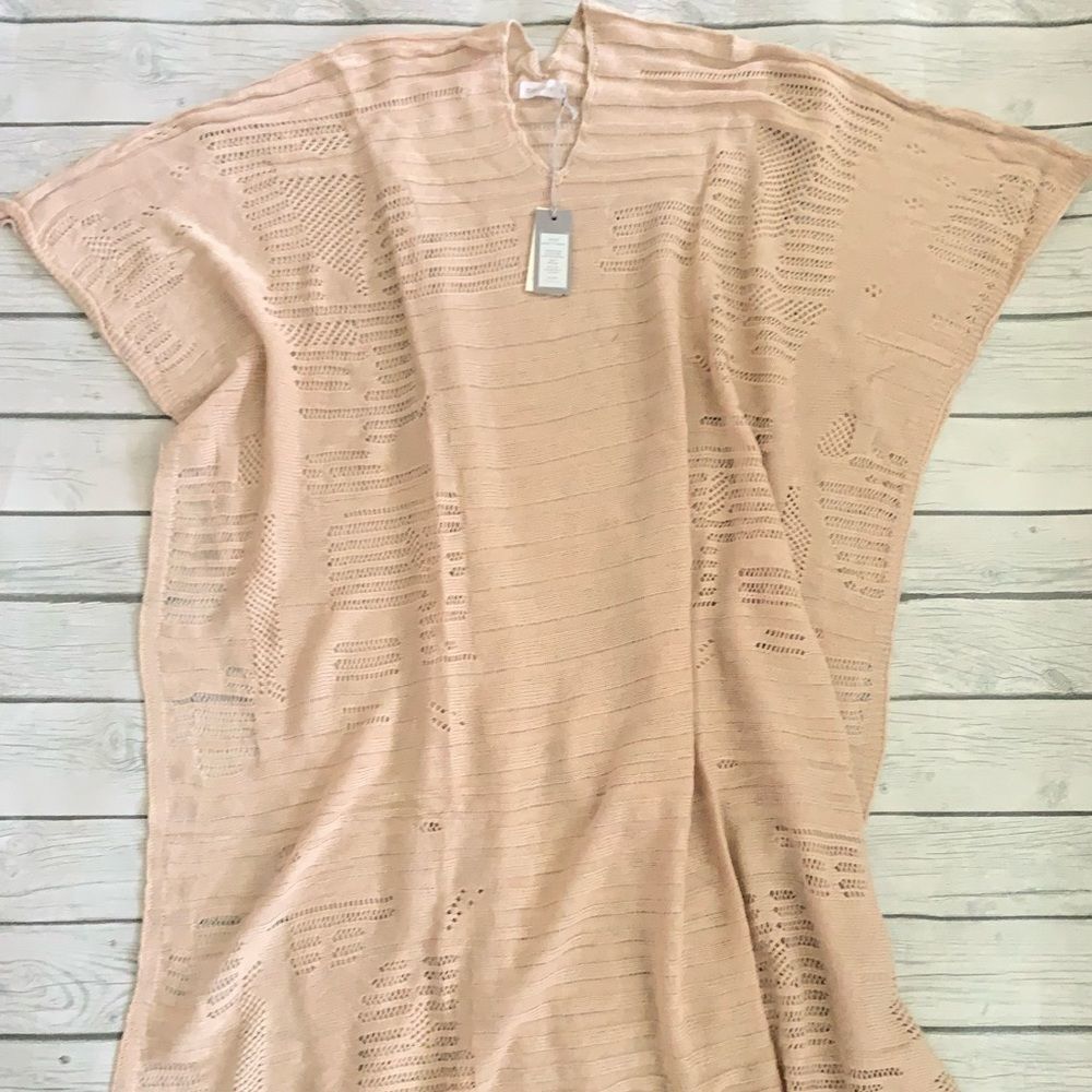 Mersea souk knit tunic-beige-NWT-OS - Picture 2 of 13